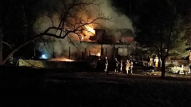 Route 9 House Fire Draws Response from Multiple Departments