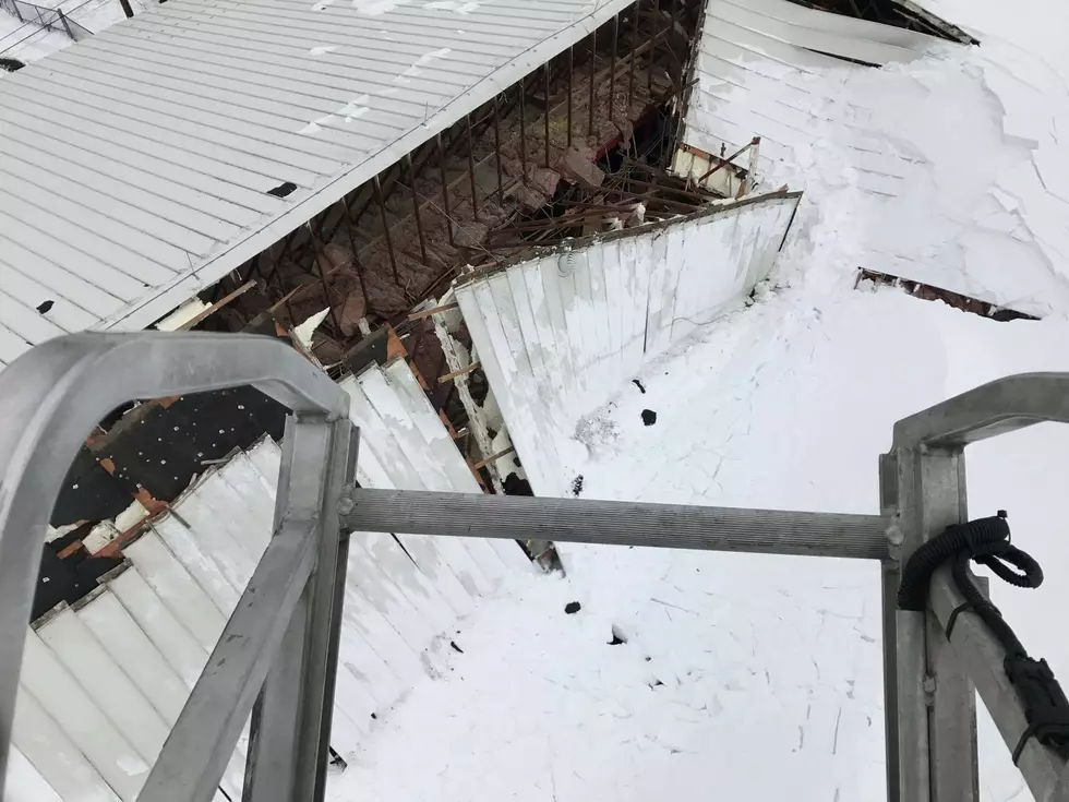 Stella Causes Rhinebeck Williams Lumber Roof to Collapse