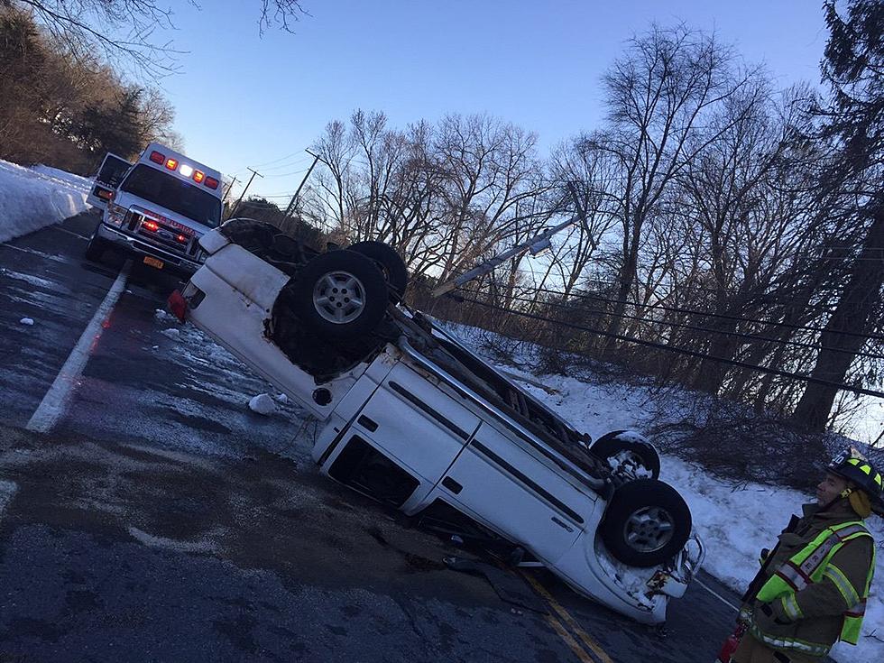 Hudson Valley Teen Falls Asleep At Wheel, Flips Car, Police Say