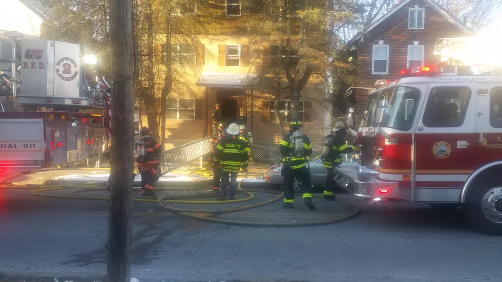 Poughkeepsie Firefighters Respond to Mansion Street Blaze