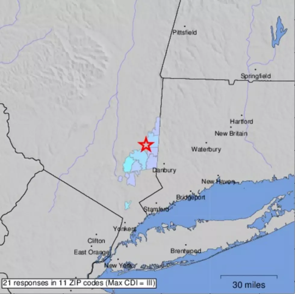 Confirmed Earthquake Felt in Dutchess County