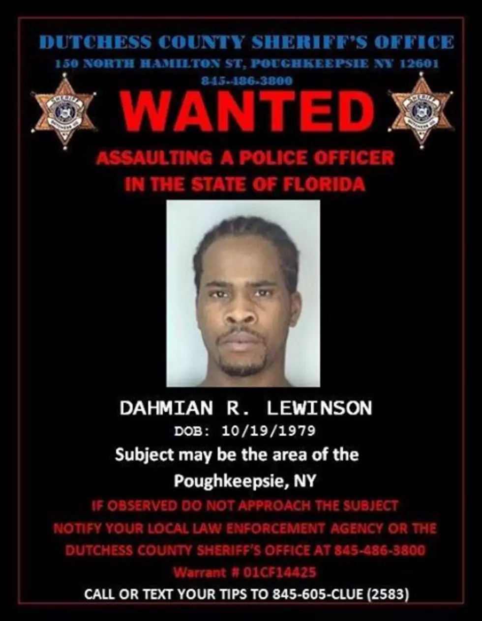 Man Wanted For Assaulting Florida Cop Likely In Hudson Valley