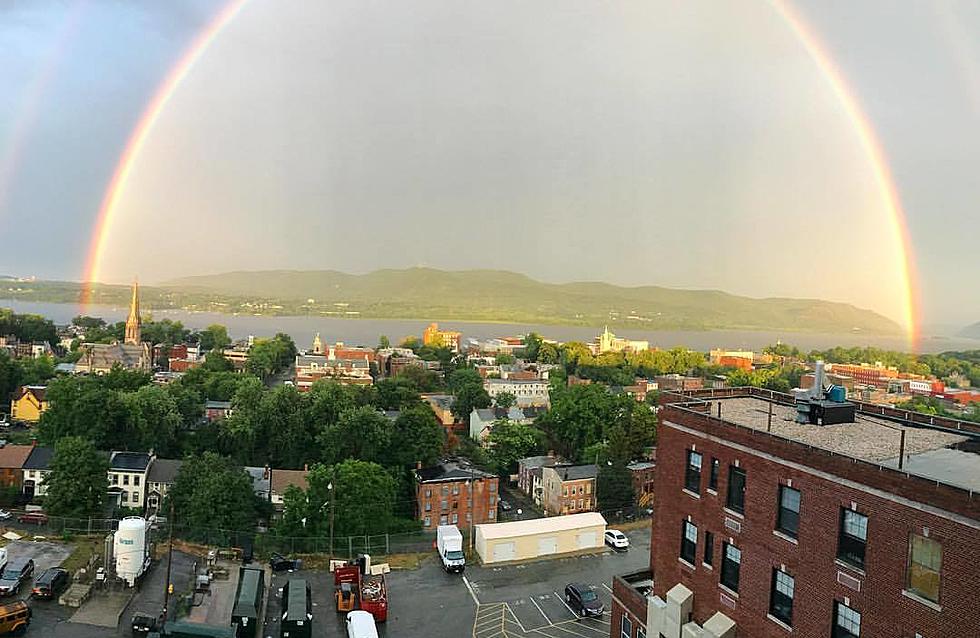 Must See: Incredible Rainbow Spotted Over The Hudson Valley