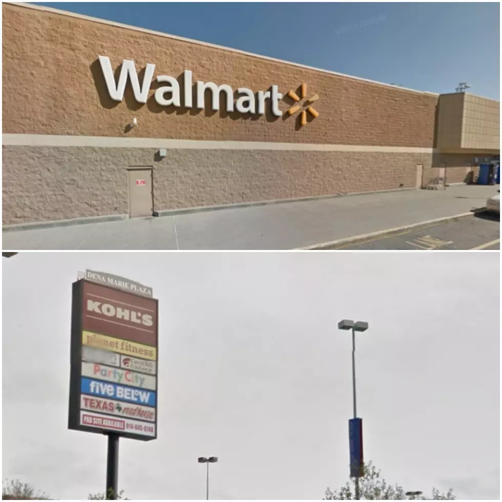 Employees at Local Walmart, Kohl’s Accused of Stealing