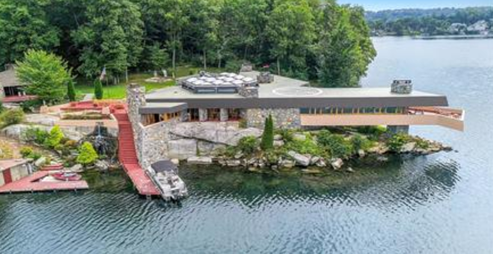 Beautiful Hudson Valley Private Island Home Now For Sale