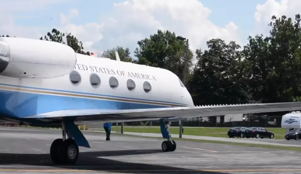 Air Force One Lands in Hudson Valley