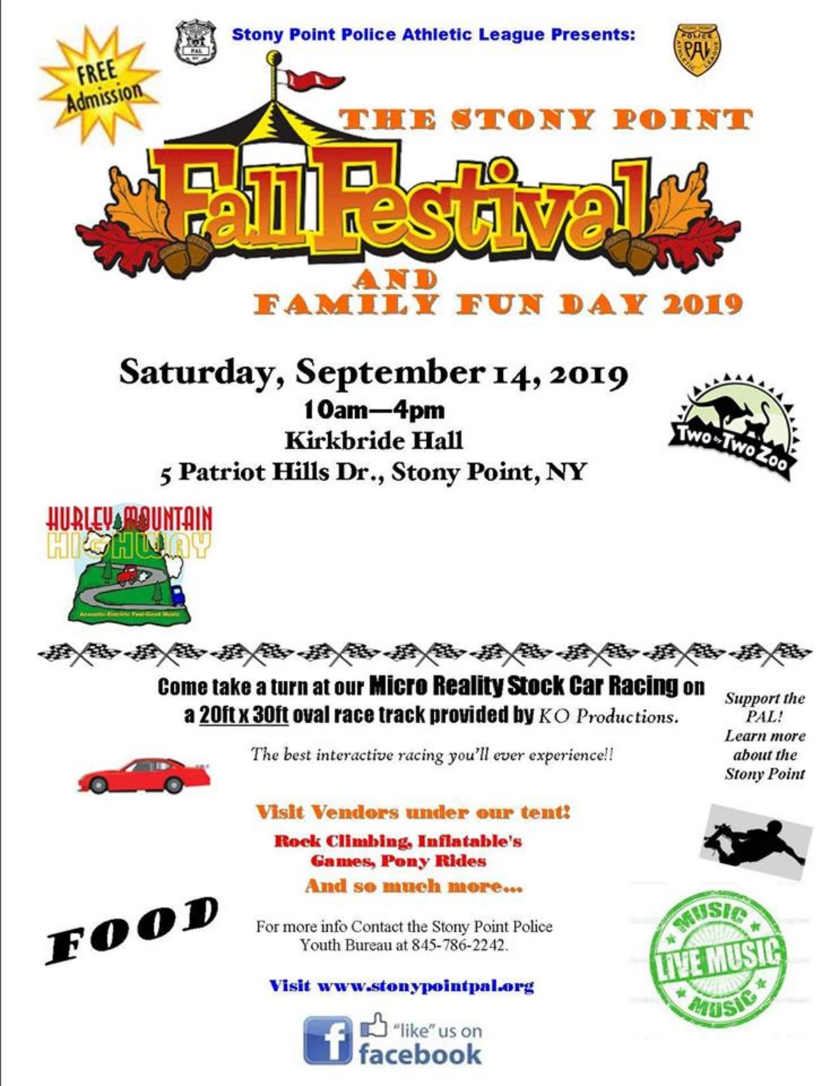 STONY POINT The Stony Point Fall Festival and Family Fun Day 2019
