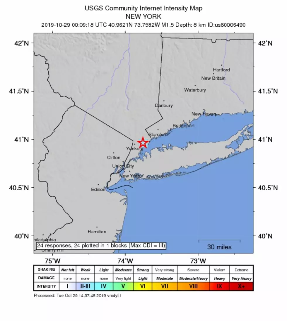 Second Earthquake in Less Than Week Rocks Lower Hudson Valley