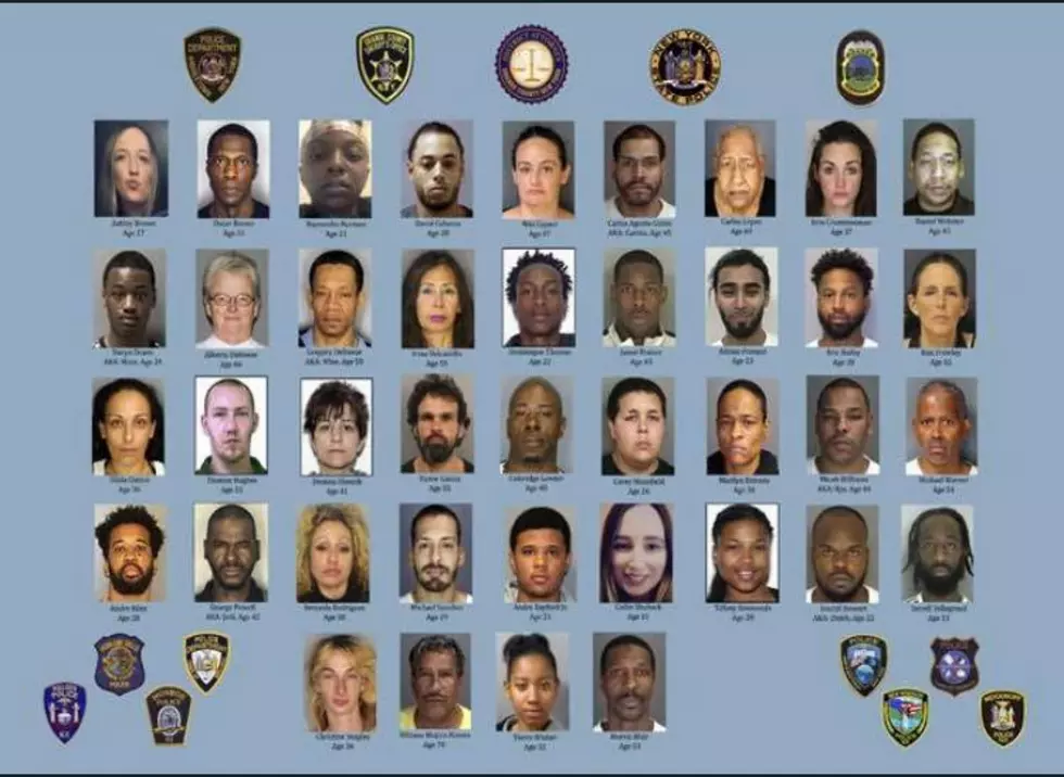 40 Accused of Selling Drugs in Hudson Valley, Many Wanted By Cops