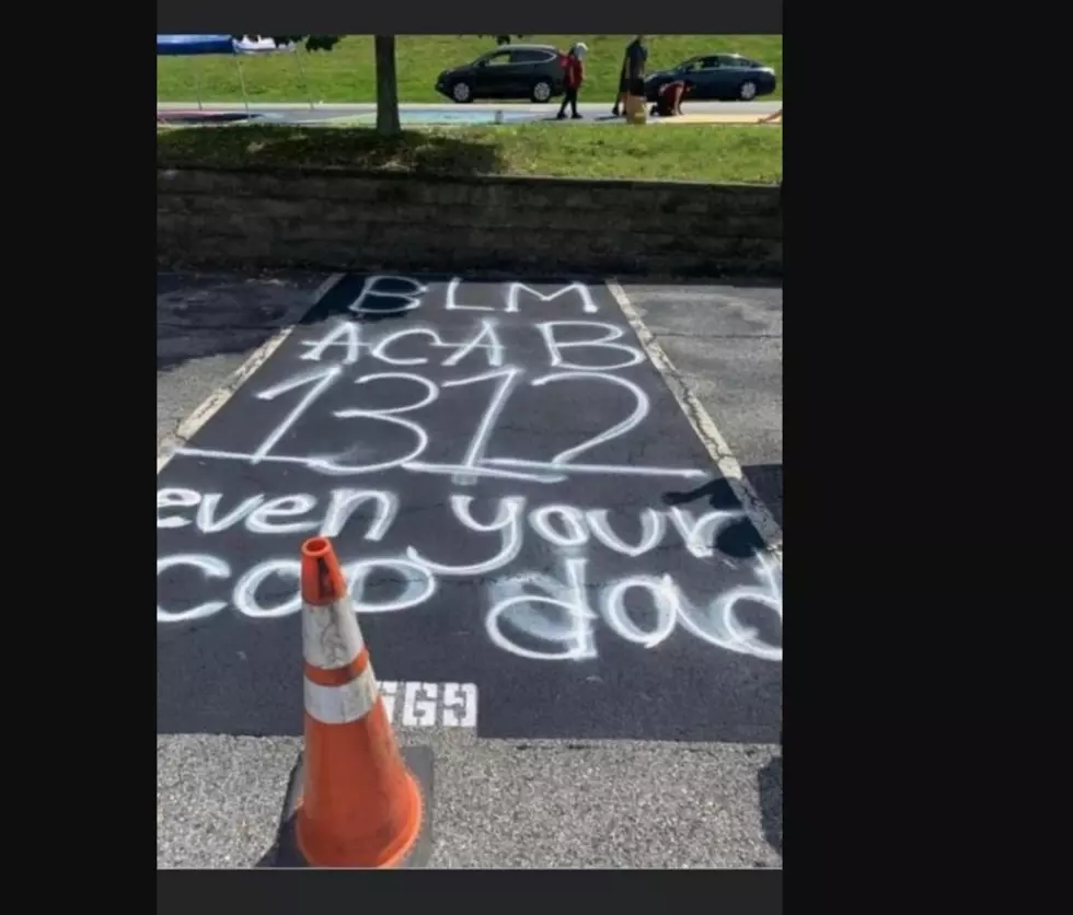 Student Paints Anti-Police Message At School in Hudson Valley