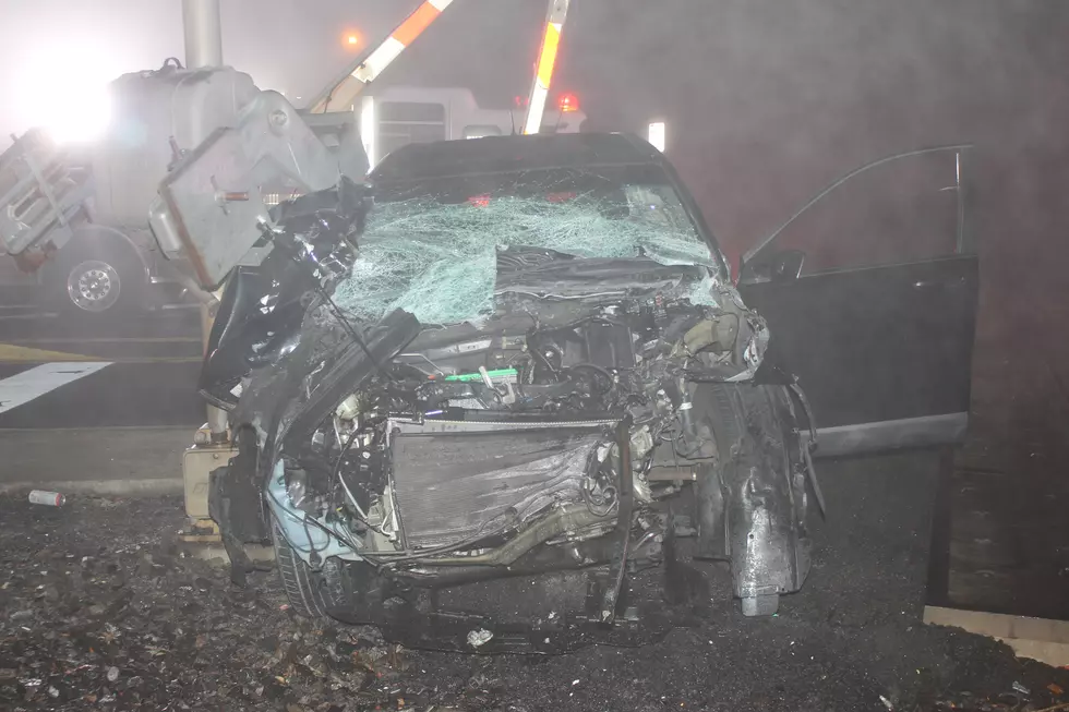Photos: Car Drives Into Train on Friday The 13th in Hudson Valley
