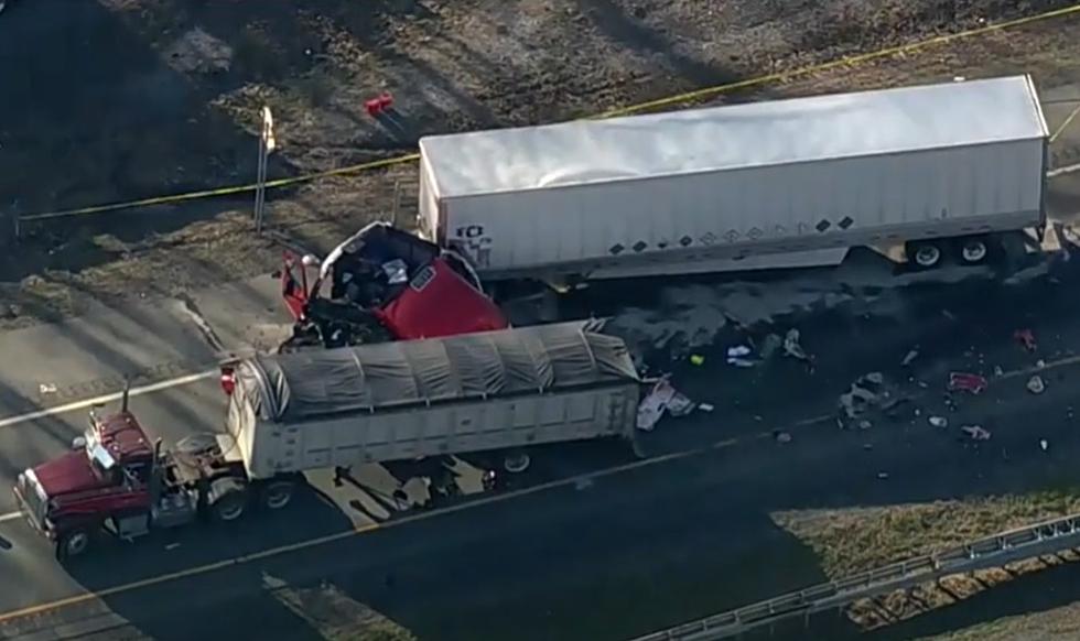 1 Killed After Tractor-Trailers Collide on I-87 in Hudson Valley