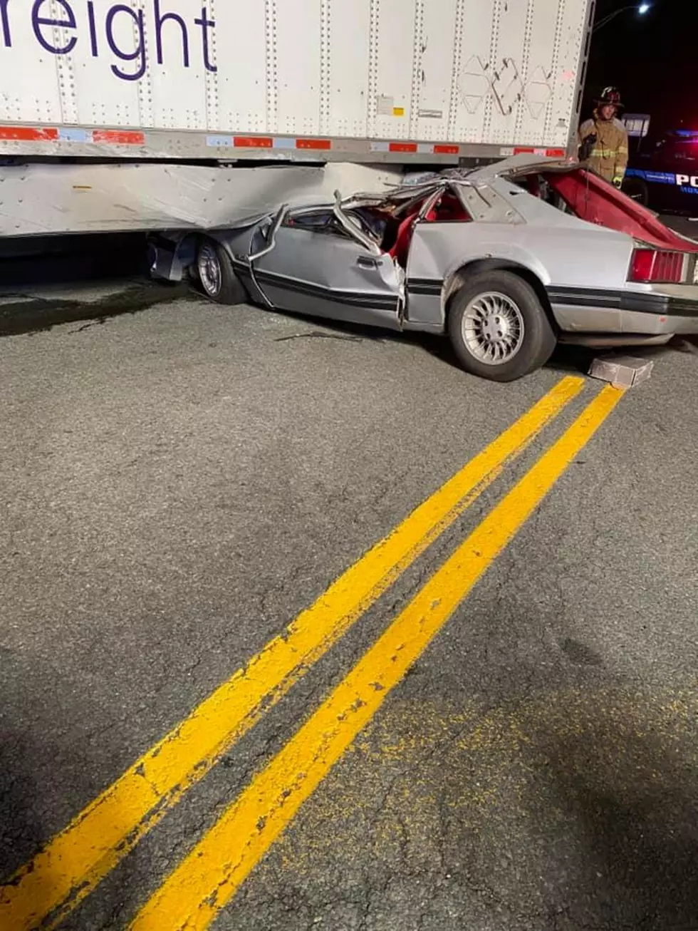 Mustang Pinned Under Tractor-Trailer Near I-84 in Hudson Valley