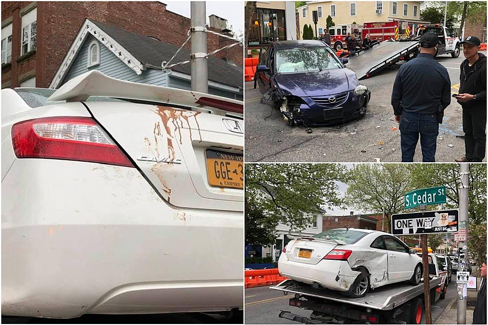 Child Hit By Car Eating Ice Cream on Main Street in Beacon