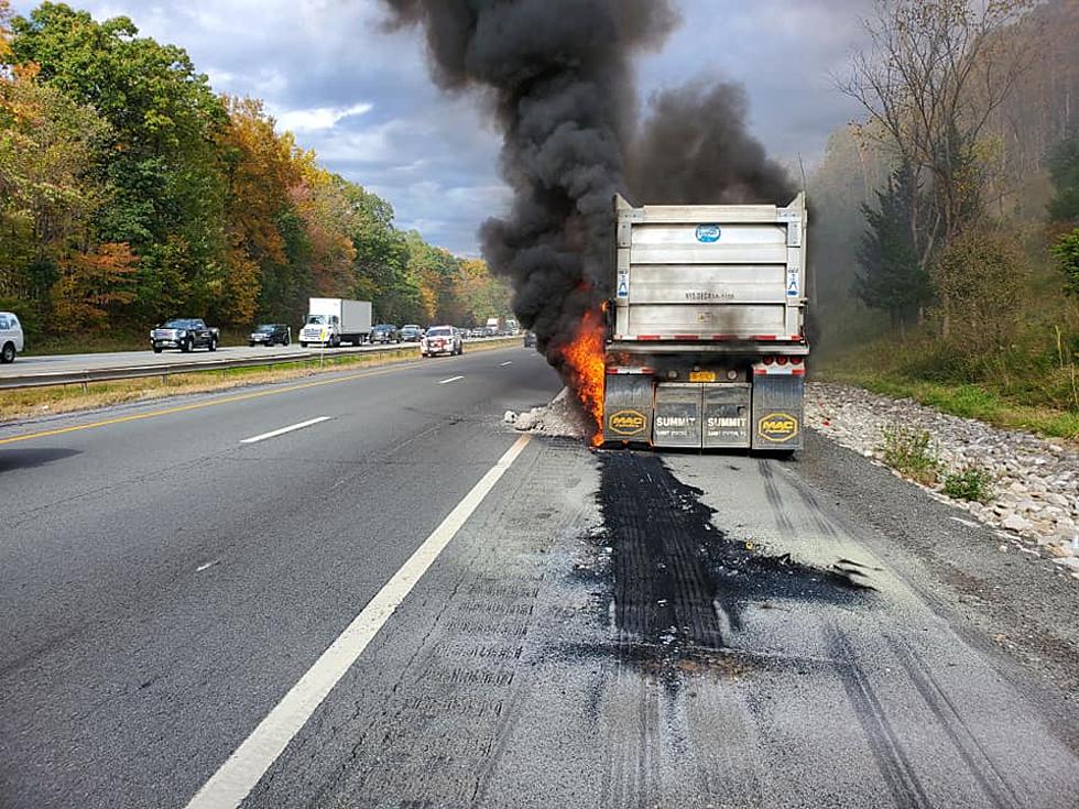 Tractor-Trailer Fire Shuts Down Parts Of New York State Thruway