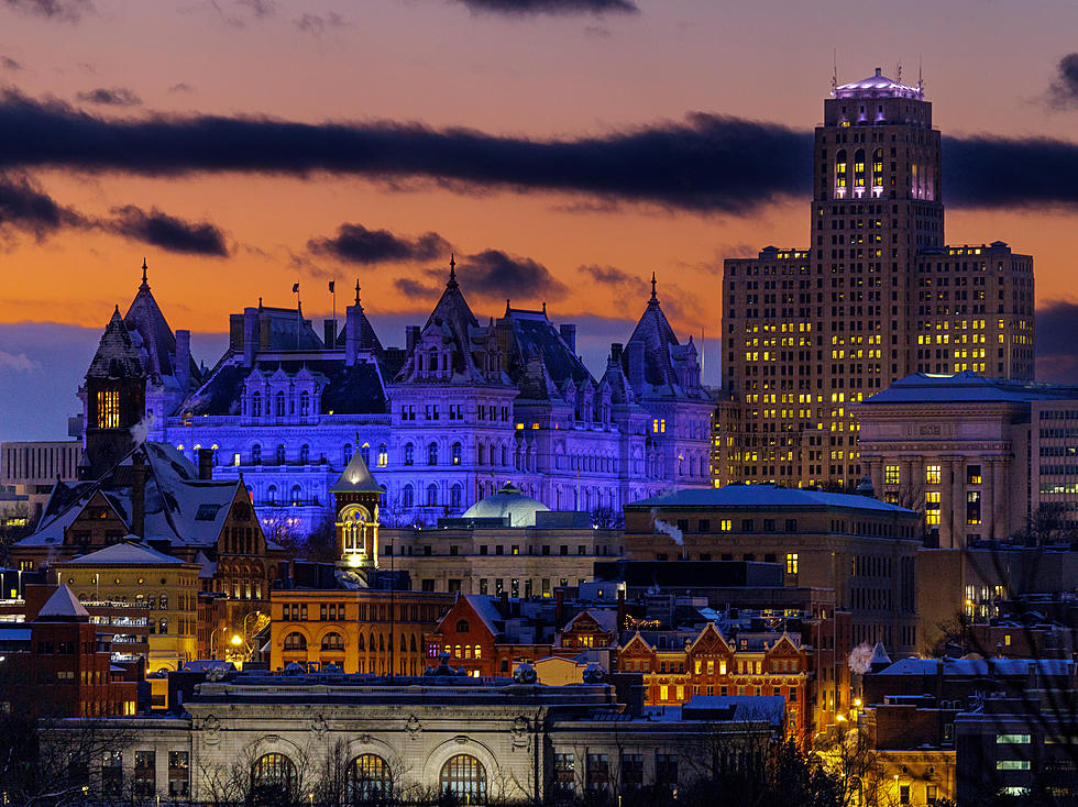 Why Are All New York State Landmarks Lit Blue And Yellow?