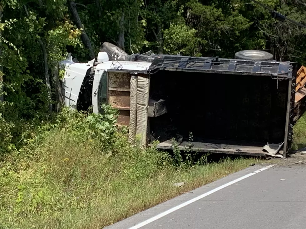 Photos: ‘Reckless’ Hudson Valley Teen Causes Dump Truck Rollover, 2 Hurt