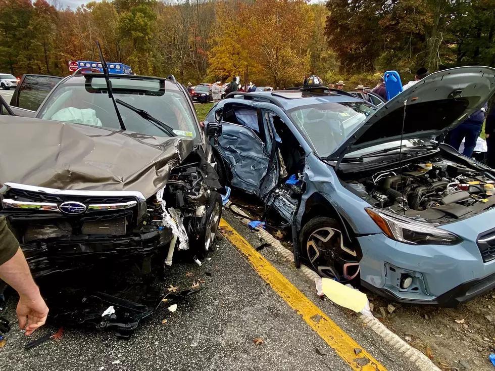 Photos: Gruesome-Looking Traffic Circle Crash in Hudson Valley, New York