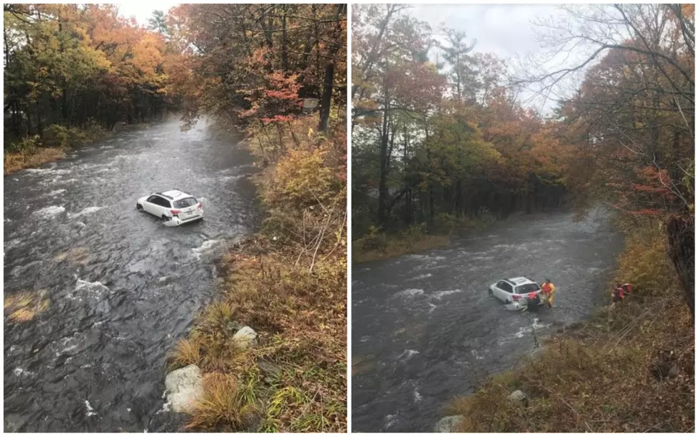 Photos: New York Woman Crashes Into Hudson Valley Creek