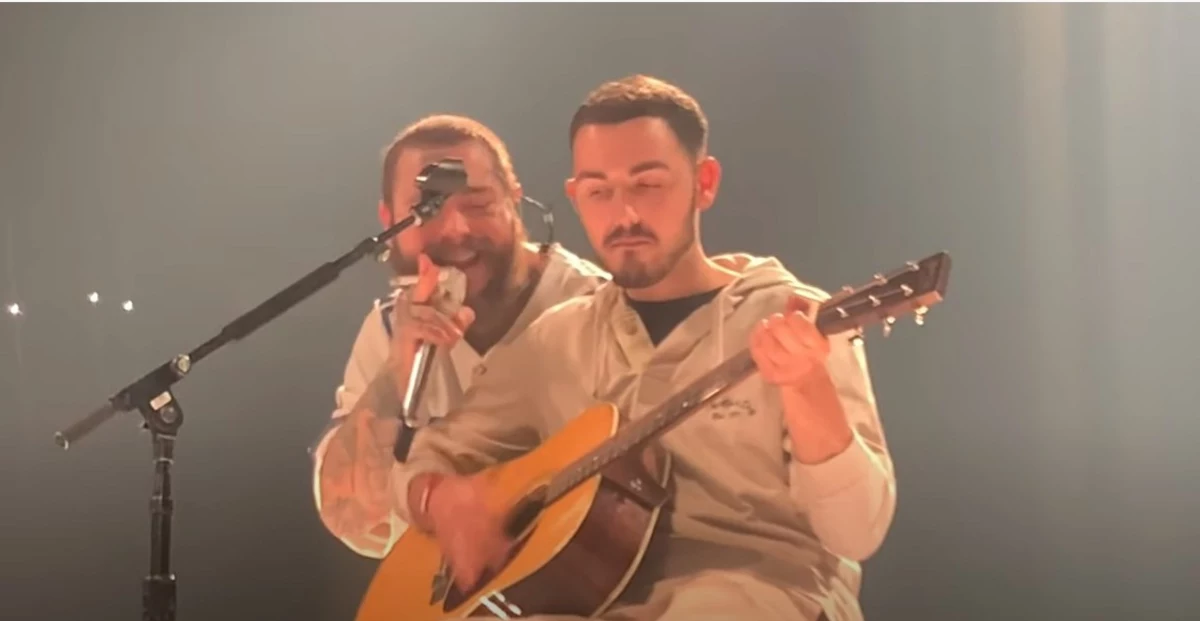 Hudson Valley Fan Performs On Stage With Post Malone In New York