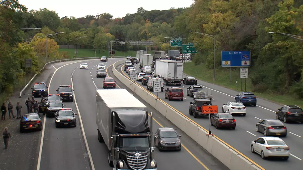 Traffic Warning: Lane Closures All Week On I-84 In Hudson Valley