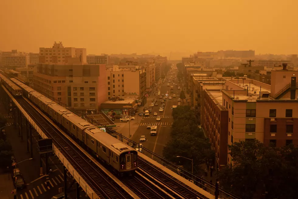 Smoke From Canadian Wildfires Blows South Creating Hazy Conditions On Large Swath Of Eastern U.S.