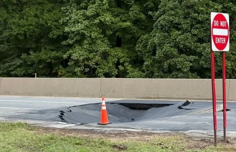 Major New York Parkway Collapses, Closures In Hudson Valley