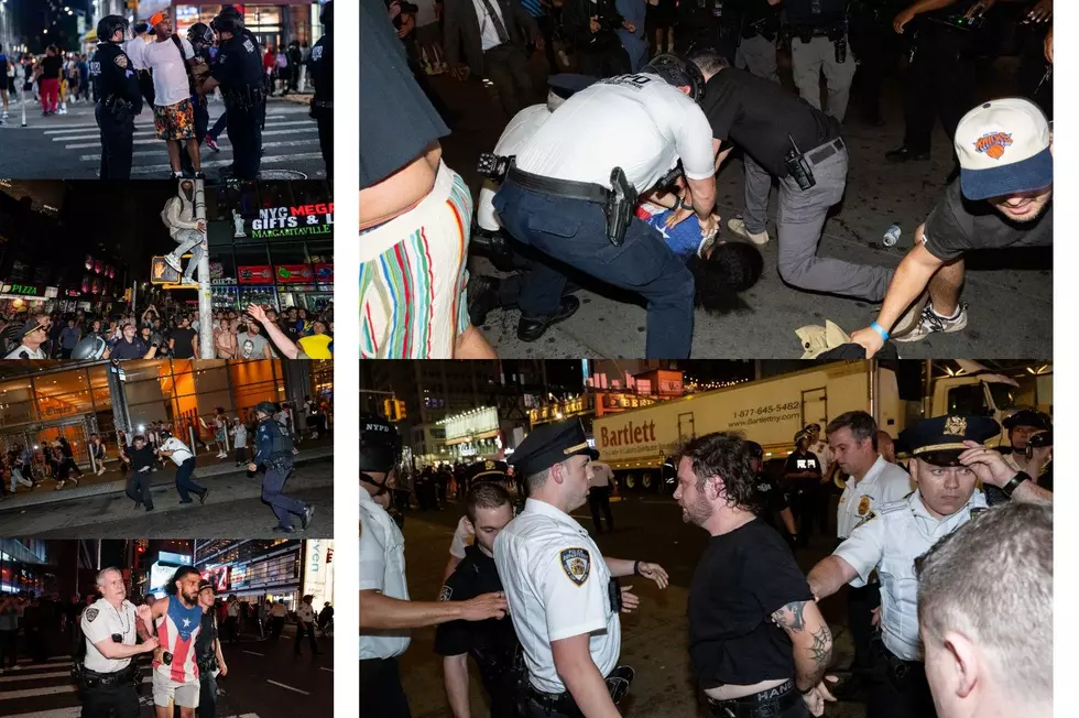 Photos: Nearly 60 New York Knicks Fans Arrested After Historic Win