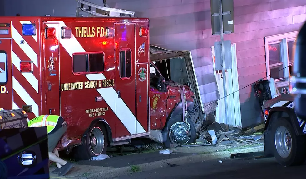 Firetruck Responding To Rescue Crashes Into Hudson Valley Home