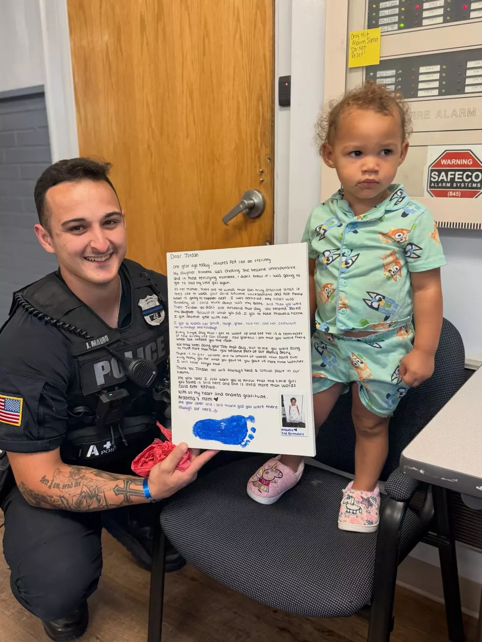Hudson Valley Girl Returns To Thank Officer Who Saved Her Life