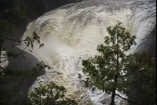 Spring Rain and Snow Melt Bring Spectaular Waterfall Viewing to Northern Michigan [VIDEOS]