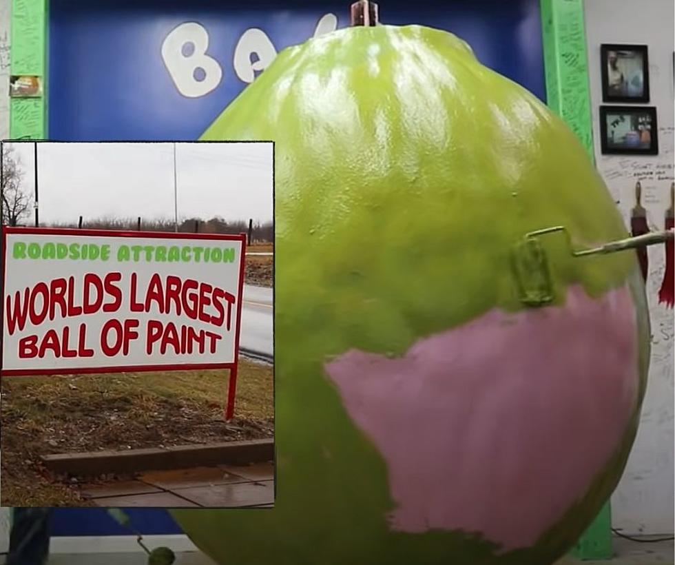 World’s Largest Ball Of Paint Is In Alexandria, Indiana