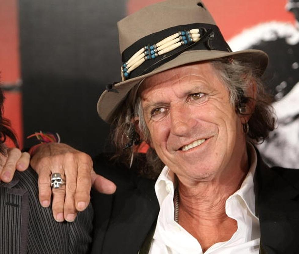 Keith Richards Helps Out Japan.