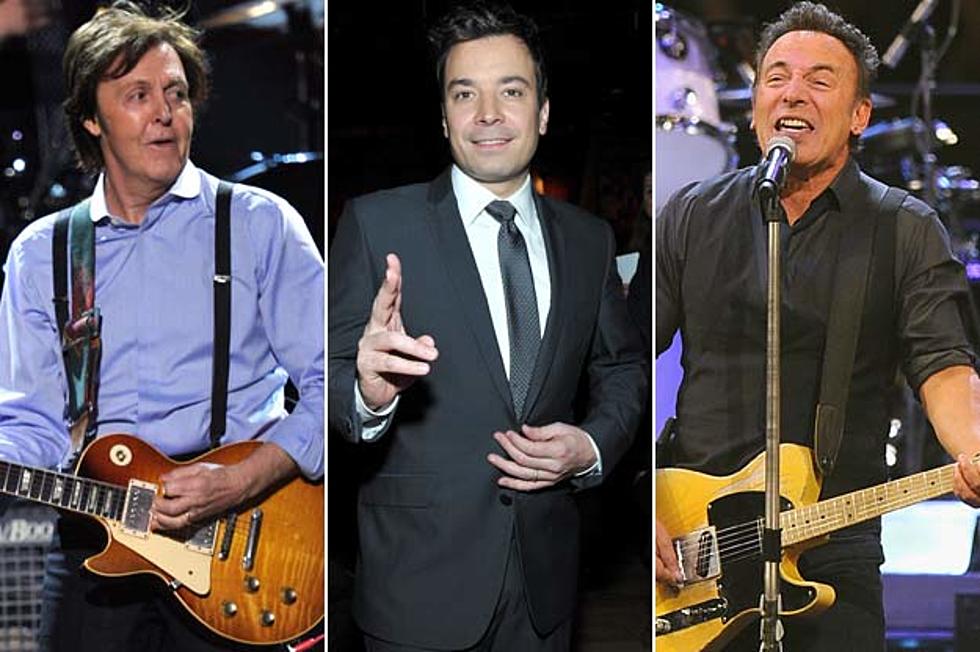 Paul McCartney, Bruce Springsteen Sign on For Jimmy Fallon’s New Comedy Album