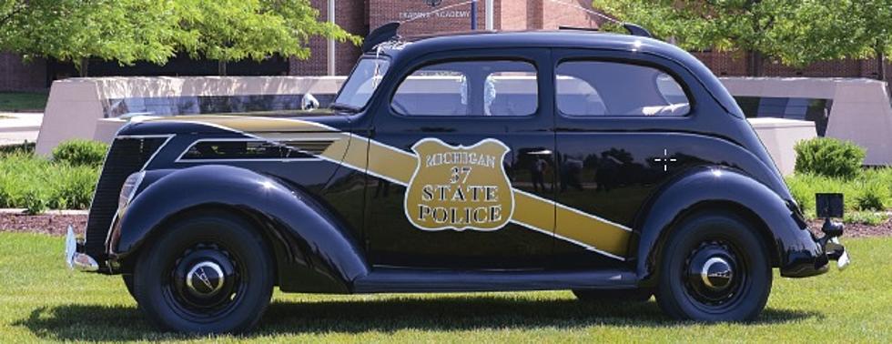 Michigan State Police Black &#038; Gold Goose