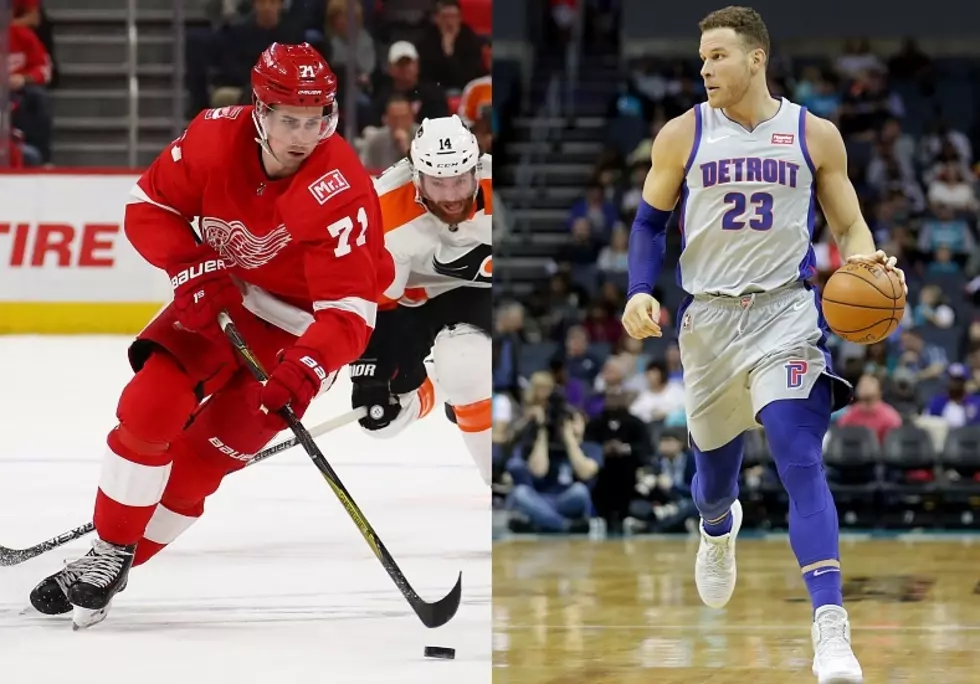 Red Wings and Pistons Win Last Night