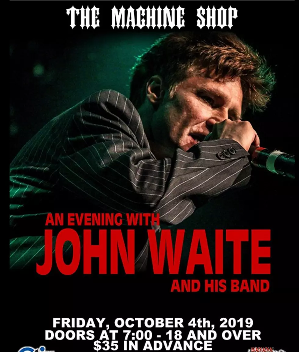 John Waite Coming To The Machine Shop &#8211; Tickets On Sale Friday Morning [VIDEO]