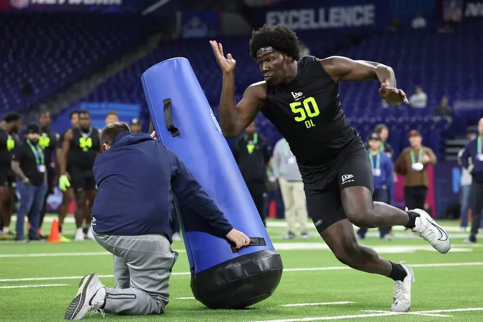 Lions UDFA Anthony Lucas throwing hands and catching eyes