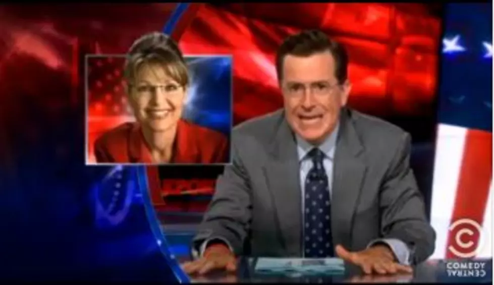 Stephen Colbert Proves that Sarah Palin is Right [VIDEO]