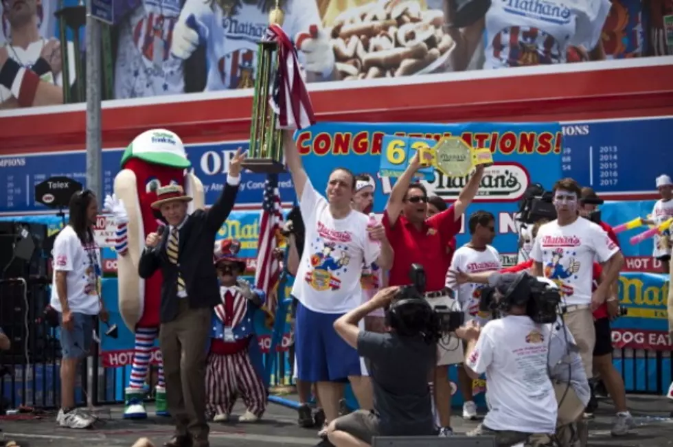 Joey Chestnut Ate 62 Hot Dogs In Eating Contest