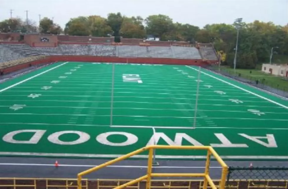 Hard Hitting Action of Vehicle City Gridiron Classic Back at Atwood Stadium