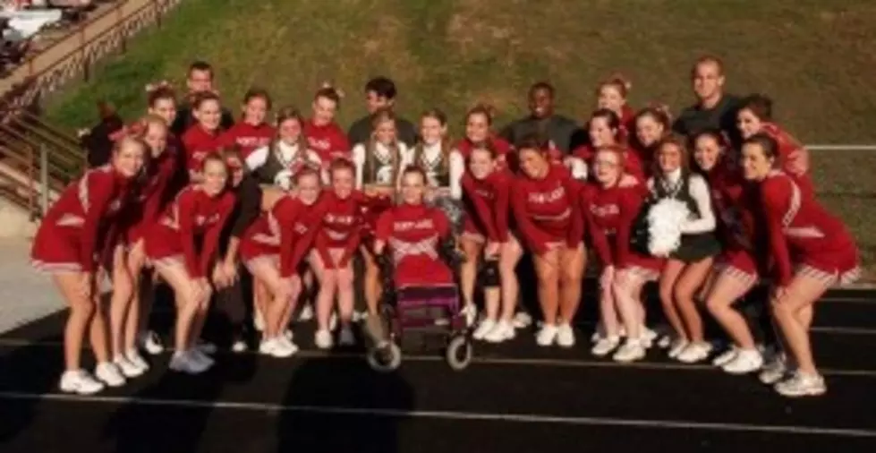 Girl Born Without Limbs Makes High School Cheer Team [VIDEO]