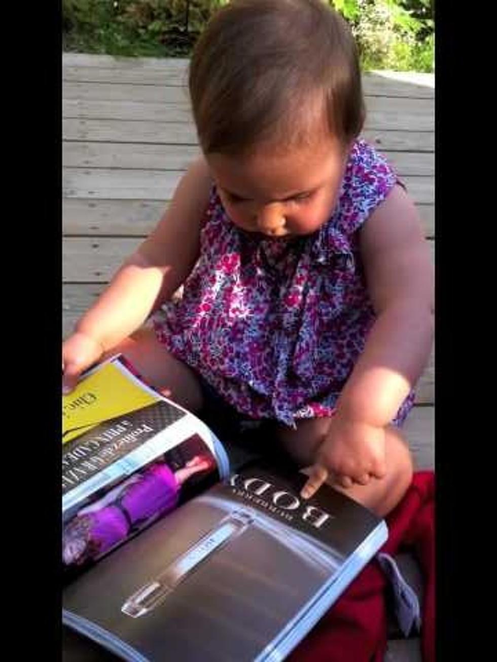 A Baby Thinks Magazine Is A Broken iPad [VIDEO]