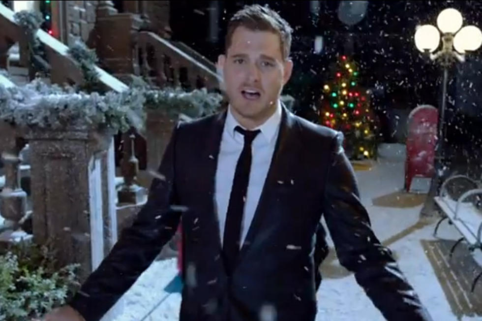 Michael Buble Releases Whimsical ‘Santa Claus Is Coming To Town’ Video