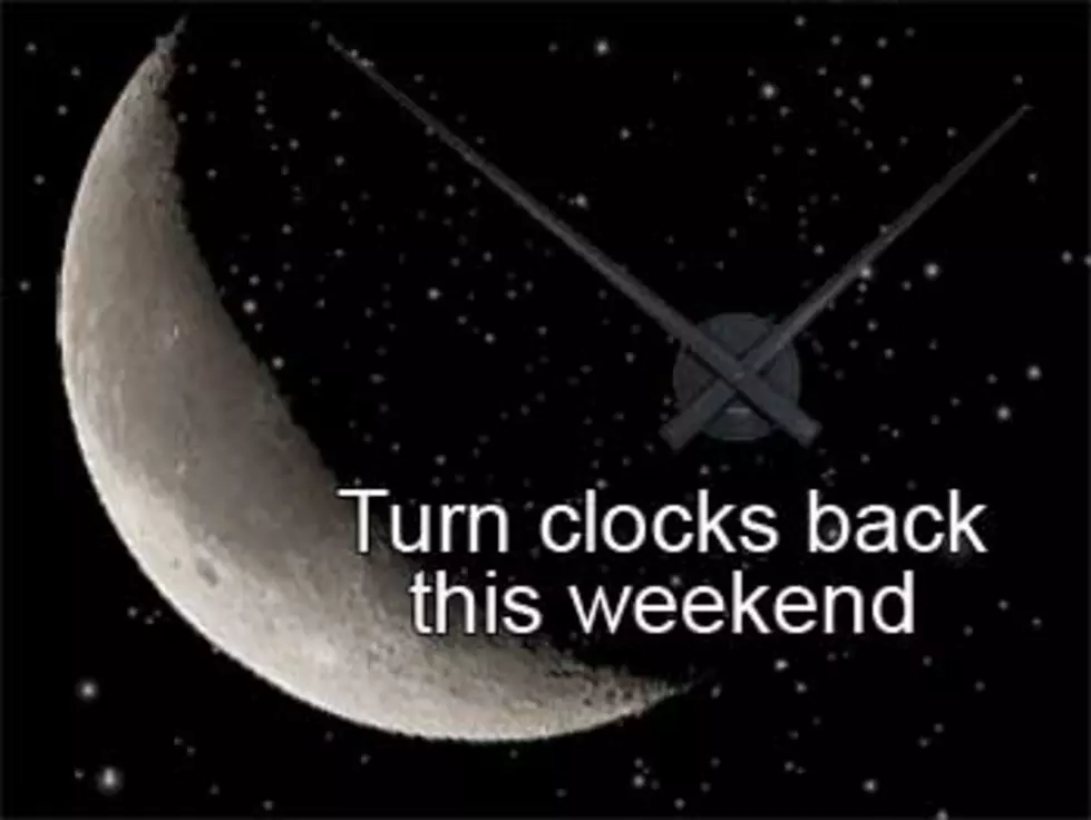 Don’t Forget to Set Clocks Back Saturday Night