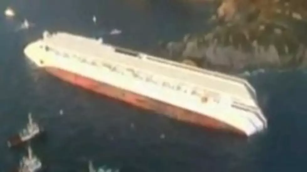 Cruise Ship Capsized Off The Coast Of Italy [VIDEO]