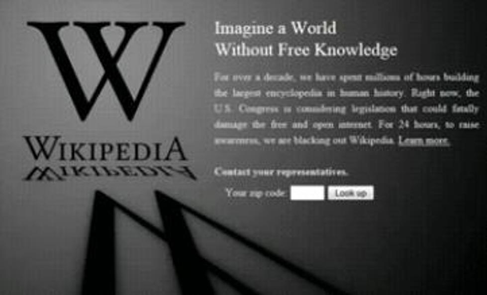 Internet Protest: Where’s Wikipedia? [VIDEO]