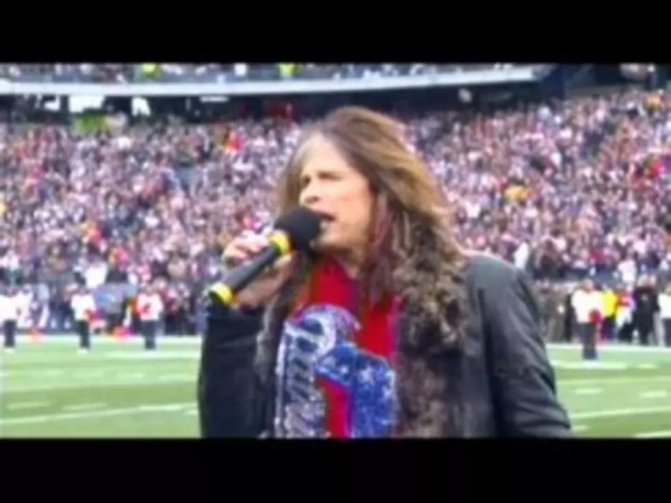 Steven Tyler&#8217;s Version Of The National Anthem Would Not Have Gotten Him To The Hollywood Round Of &#8216;Idol&#8217; [Video]