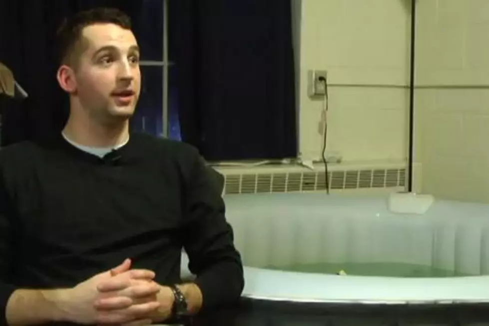 Student Installs Hot Tub in Dorm Room [VIDEO]