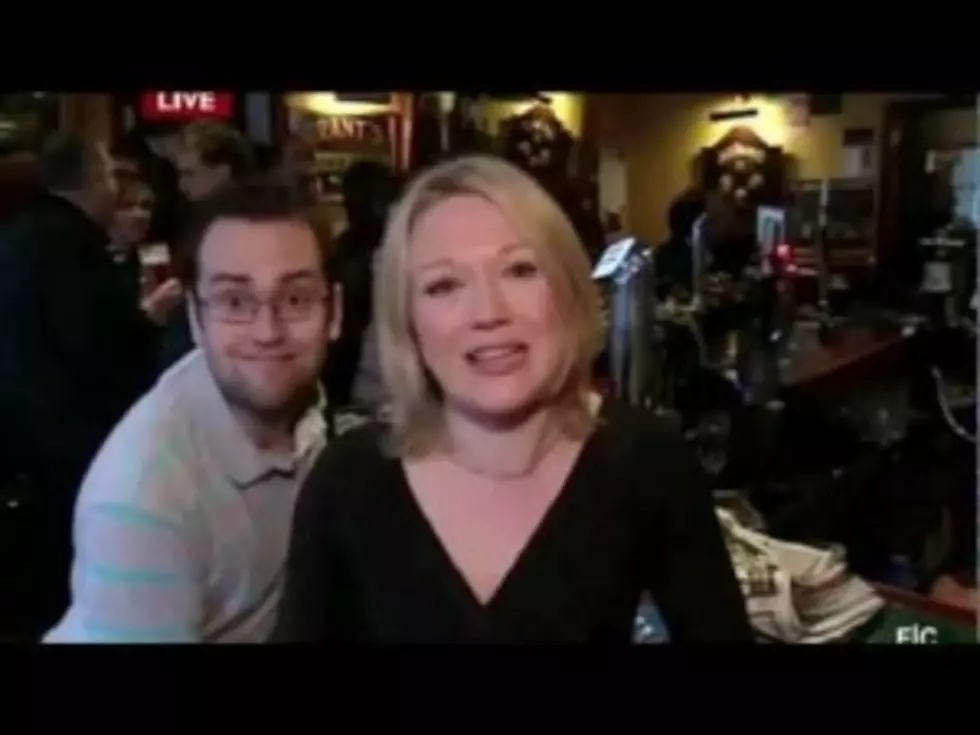 Doing A News Story Inside A Bar Is Not Always A Good Idea [VIDEO]